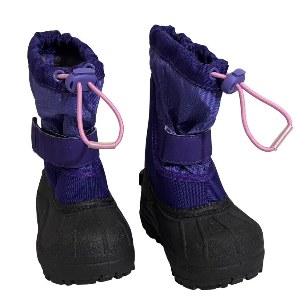 Columbia - Kid's Size 6 Rope Tow  Kruser Purple Waterproof Snow‎ Boots
